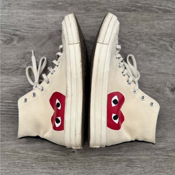 Converse Chuck Taylor All Star 70 Hi
Comme des Garcons PLAY White - Picture 7 of 10